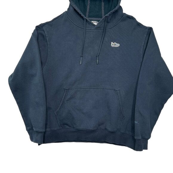 Merrell Sweatshirt Men's Size Large Blue Jungle Moc Hiking Fleece Sweater Hoodie - Picture 4 of 13